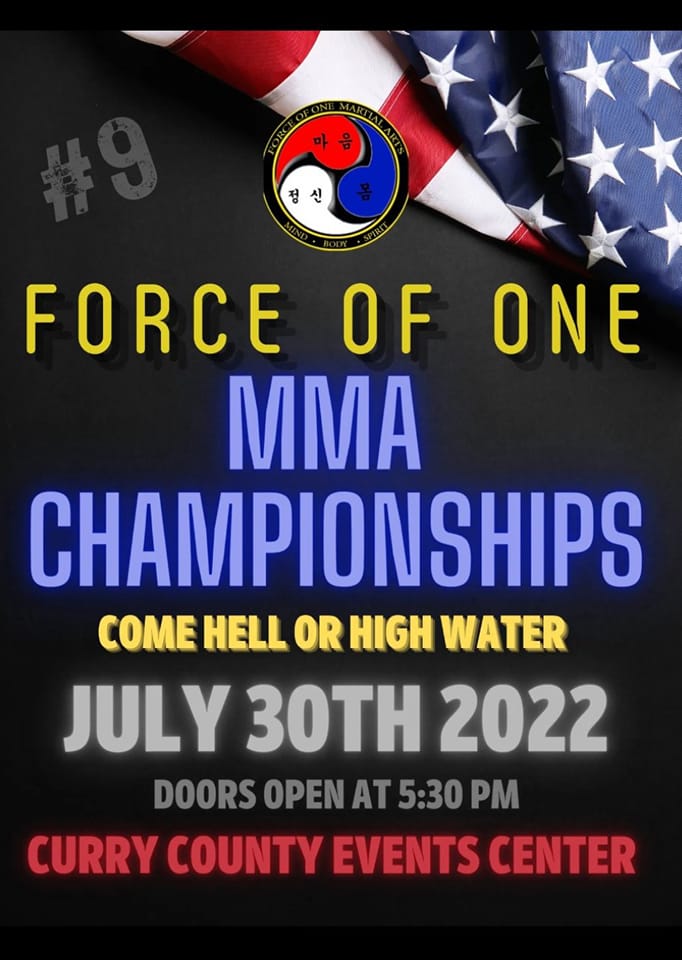 MMA July Fights Flyer