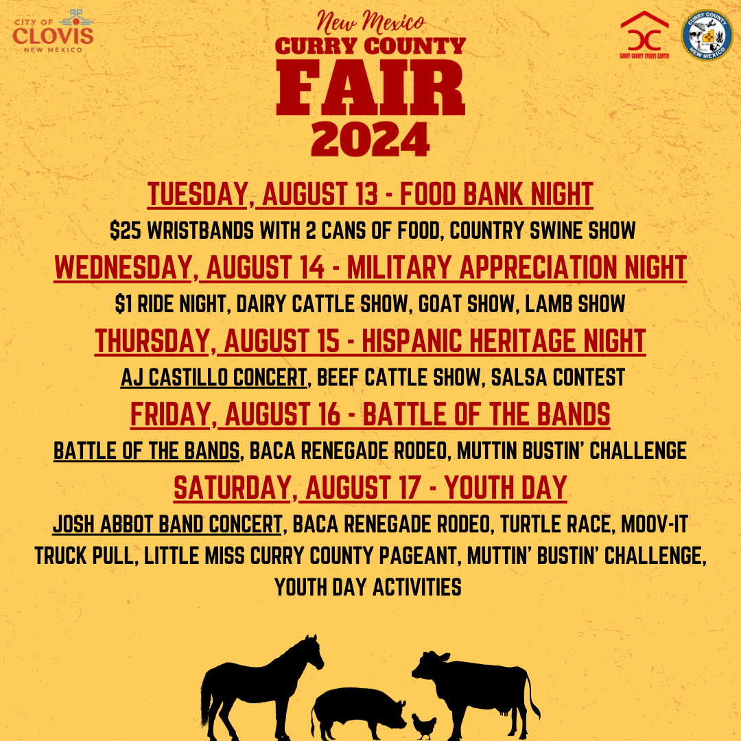 Curry County Fair DATES LAYOUT